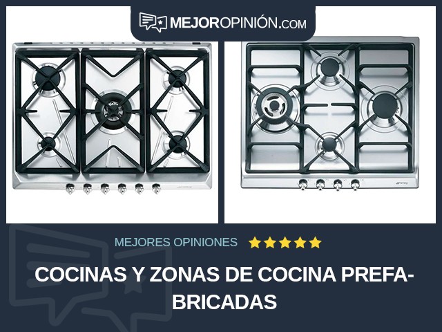 Cocinas y zonas de cocina prefabricadas