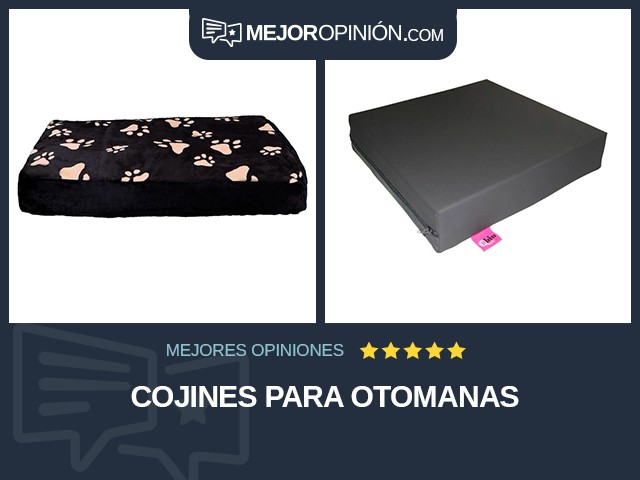 Cojines para otomanas