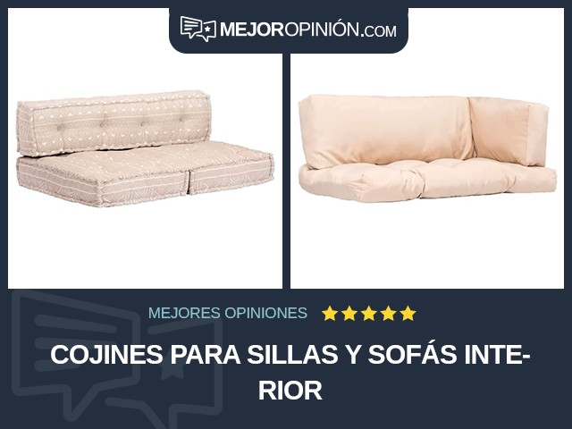 Cojines para sillas y sofás Interior