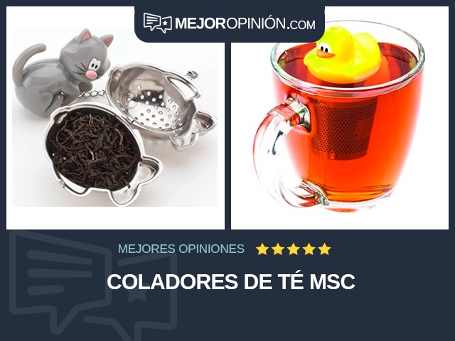 Coladores de té MSC