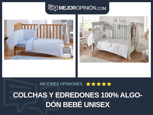 Colchas y edredones 100% algodón Bebé unisex