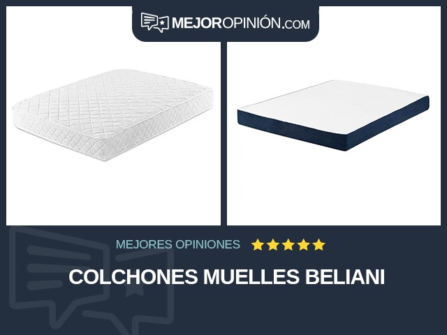 Colchones Muelles Beliani