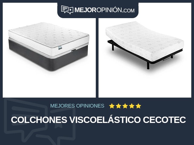 Colchones Viscoelástico Cecotec