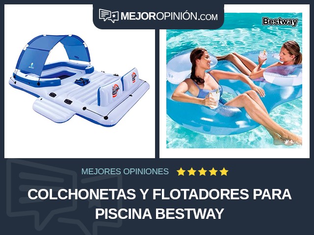 Colchonetas y flotadores para piscina Bestway