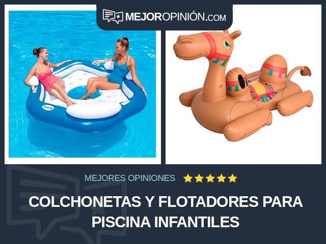 Colchonetas y flotadores para piscina Infantiles