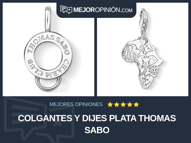 Colgantes y dijes Plata Thomas Sabo