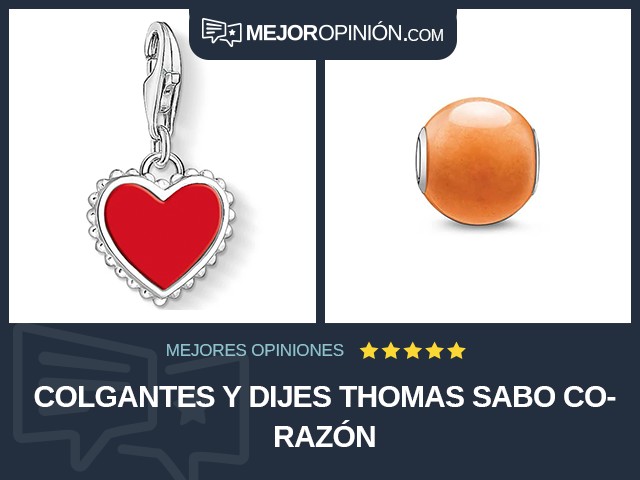 Colgantes y dijes Thomas Sabo Corazón