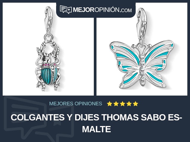 Colgantes y dijes Thomas Sabo Esmalte