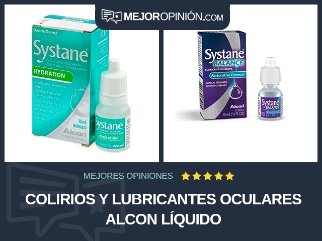 Colirios y lubricantes oculares Alcon Líquido