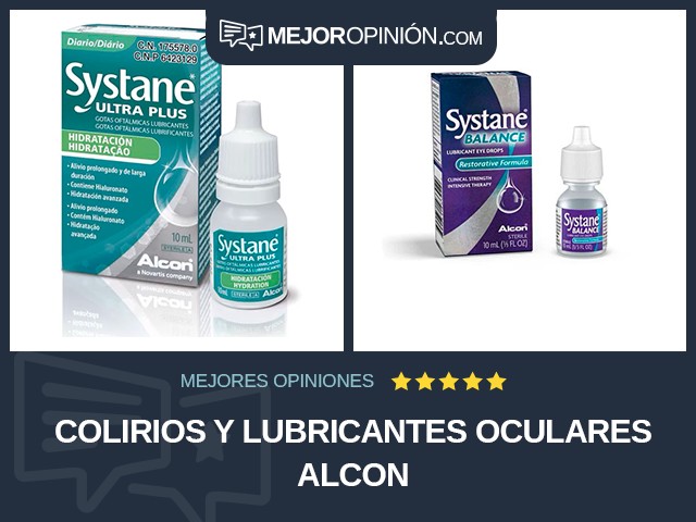 Colirios y lubricantes oculares Alcon