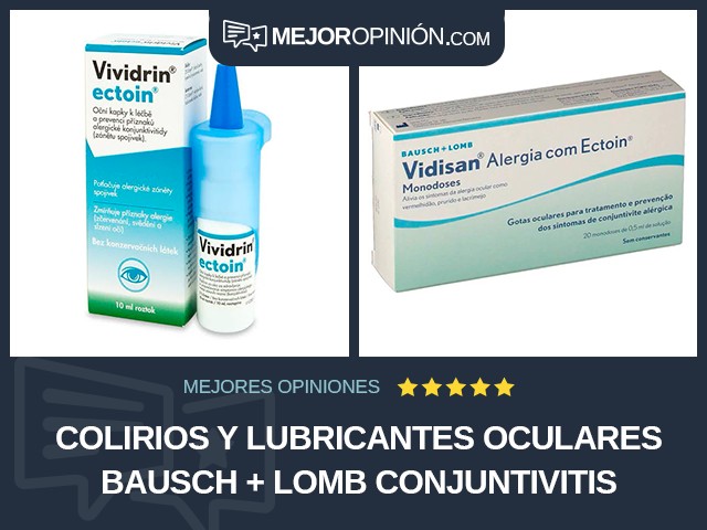 Colirios y lubricantes oculares Bausch + Lomb Conjuntivitis