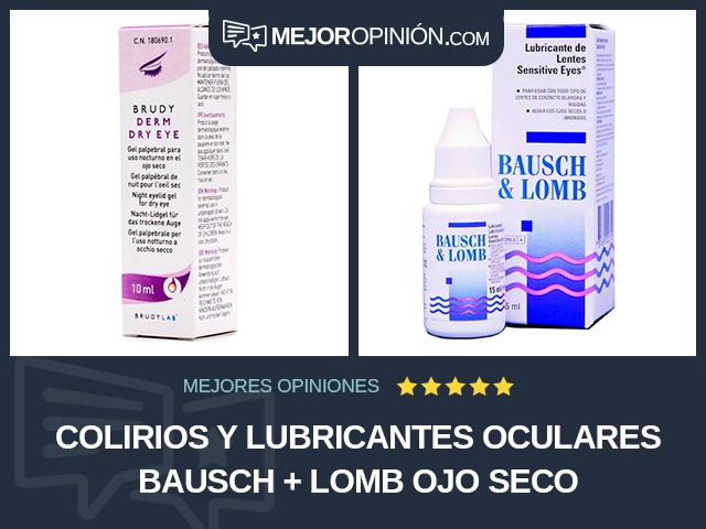 Colirios y lubricantes oculares Bausch + Lomb Ojo seco
