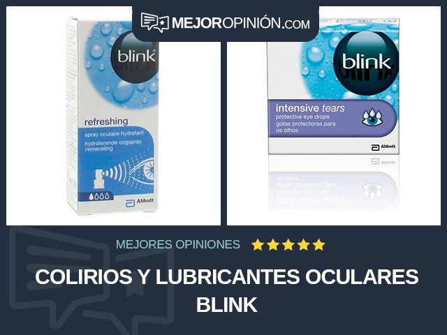 Colirios y lubricantes oculares Blink