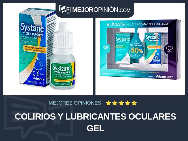 Colirios y lubricantes oculares Gel