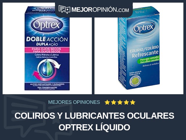 Colirios y lubricantes oculares Optrex Líquido