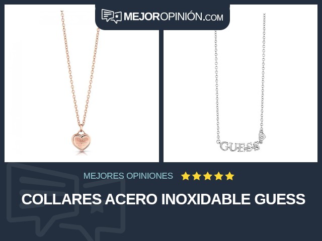 Collares Acero inoxidable GUESS