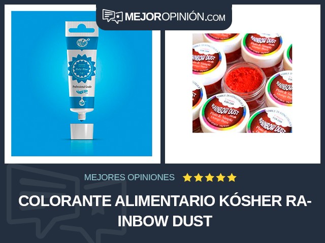 Colorante alimentario Kósher Rainbow Dust