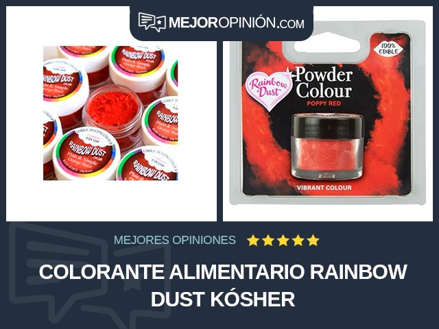 Colorante alimentario Rainbow Dust Kósher