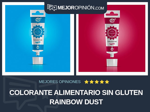 Colorante alimentario Sin gluten Rainbow Dust