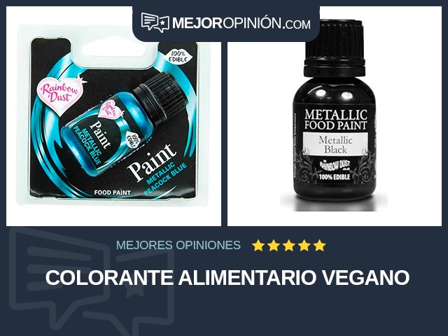 Colorante alimentario Vegano