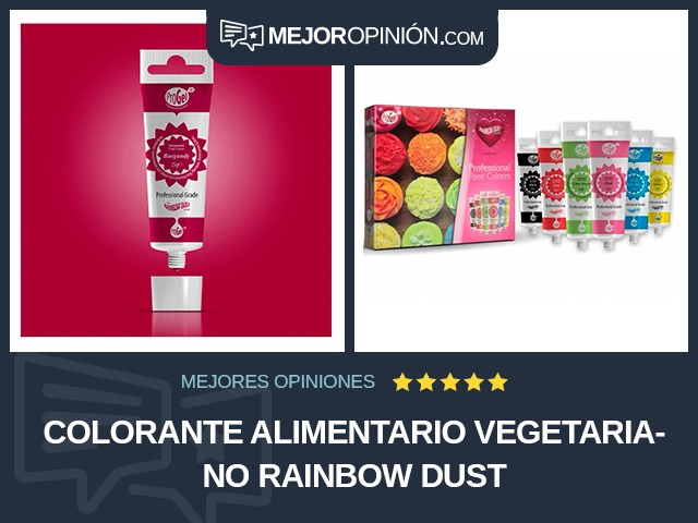 Colorante alimentario Vegetariano Rainbow Dust
