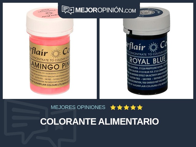 Colorante alimentario