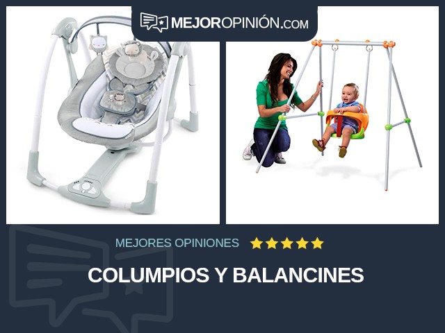 Columpios y balancines