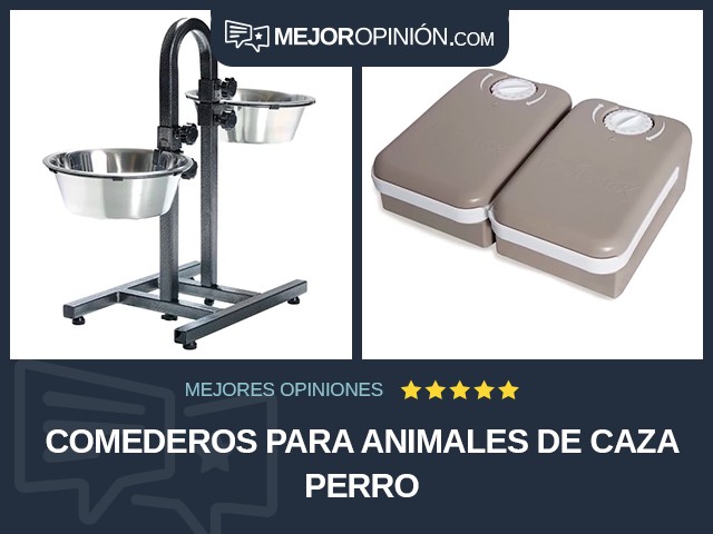 Comederos para animales de caza Perro