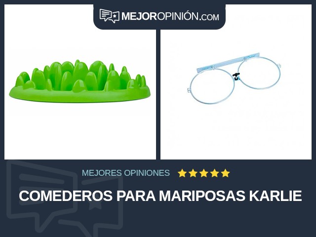 Comederos para mariposas Karlie