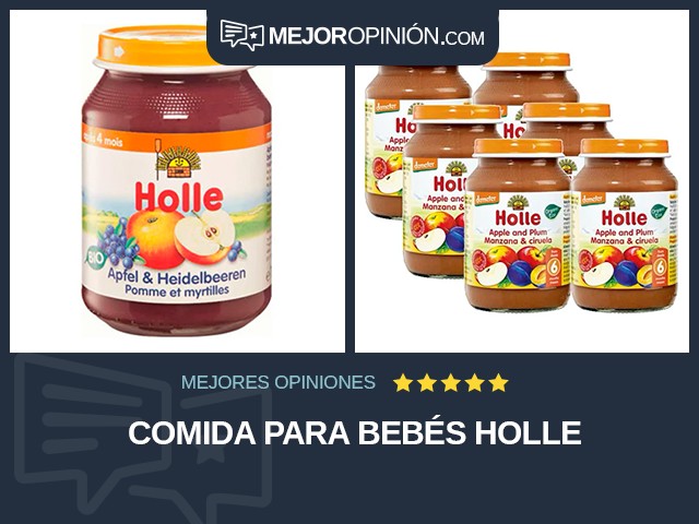 Comida para bebés Holle