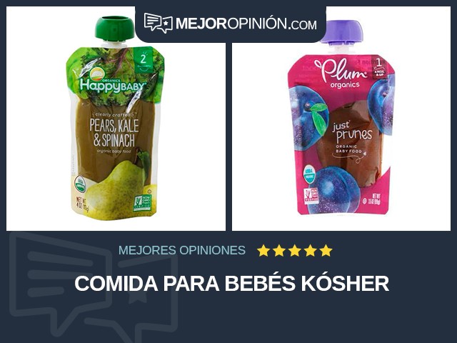 Comida para bebés Kósher