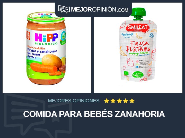 Comida para bebés Zanahoria