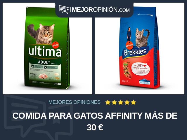 Comida para gatos Affinity Más de 30 €