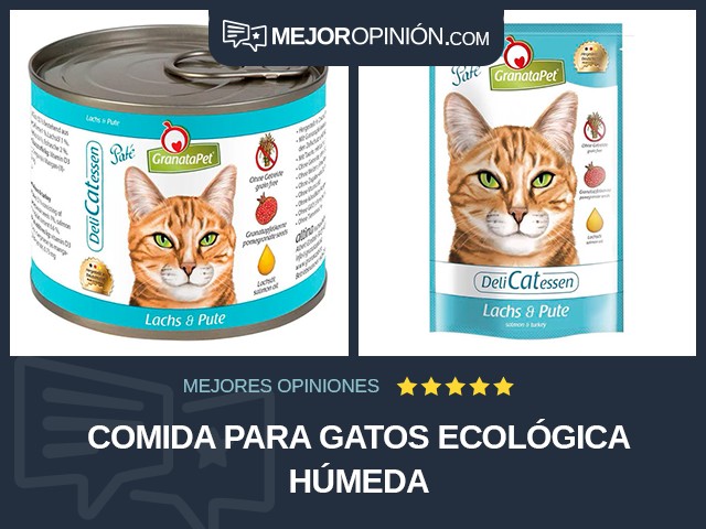 Comida para gatos Ecológica Húmeda