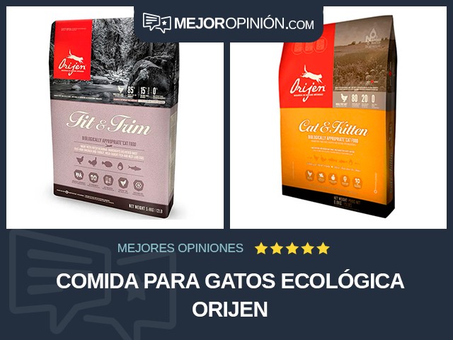 Comida para gatos Ecológica ORIJEN