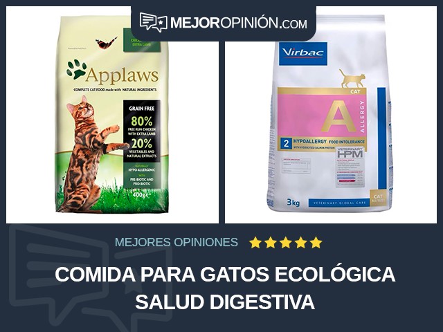 Comida para gatos Ecológica Salud digestiva