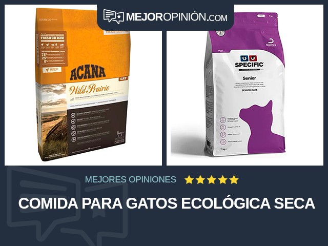 Comida para gatos Ecológica Seca