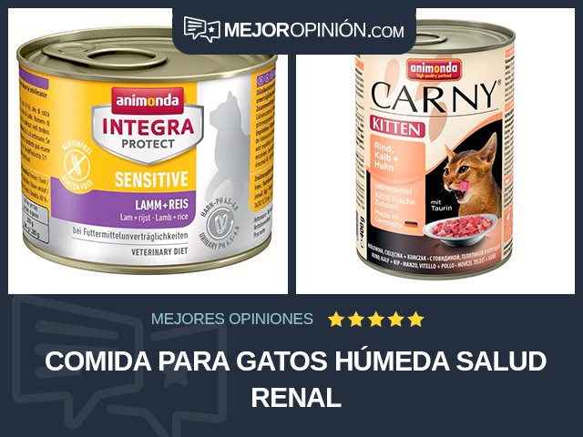 Comida para gatos Húmeda Salud renal