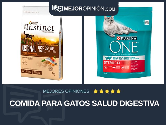 Comida para gatos Salud digestiva