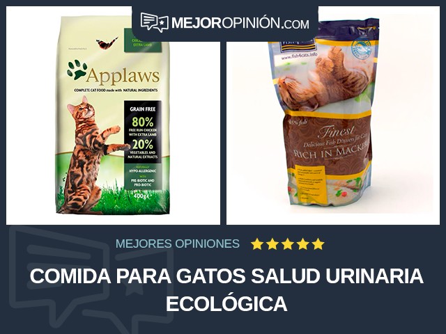 Comida para gatos Salud urinaria Ecológica