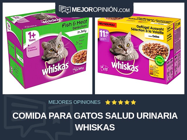 Comida para gatos Salud urinaria WHISKAS