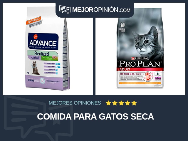 Comida para gatos Seca