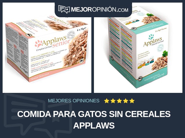 Comida para gatos Sin cereales Applaws