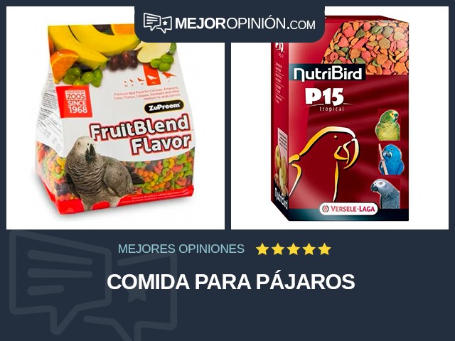 Comida para pájaros