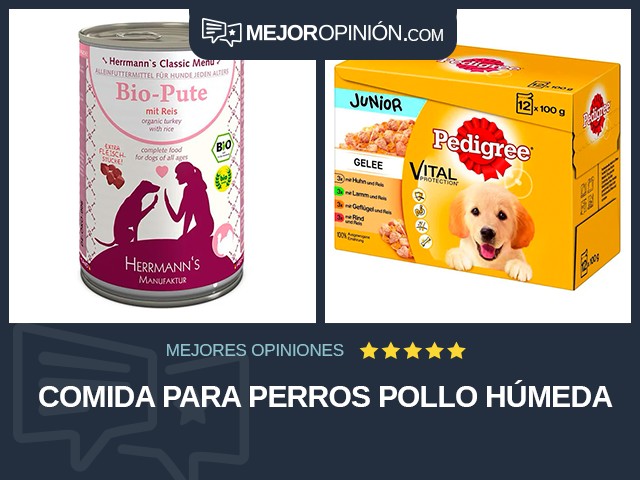 Comida para perros Pollo Húmeda