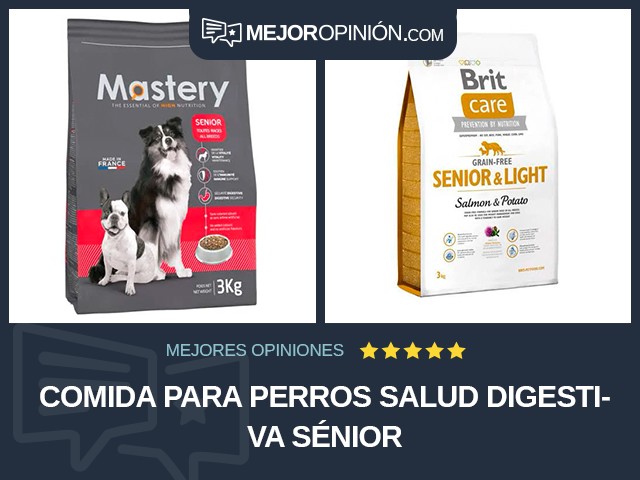 Comida para perros Salud digestiva Sénior