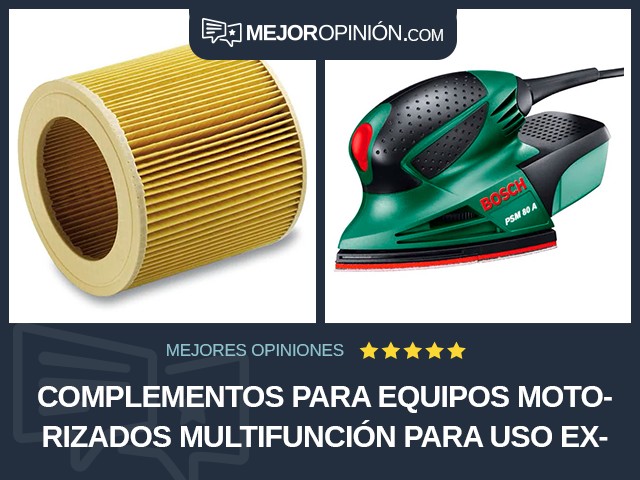 Complementos para equipos motorizados multifunción para uso exterior