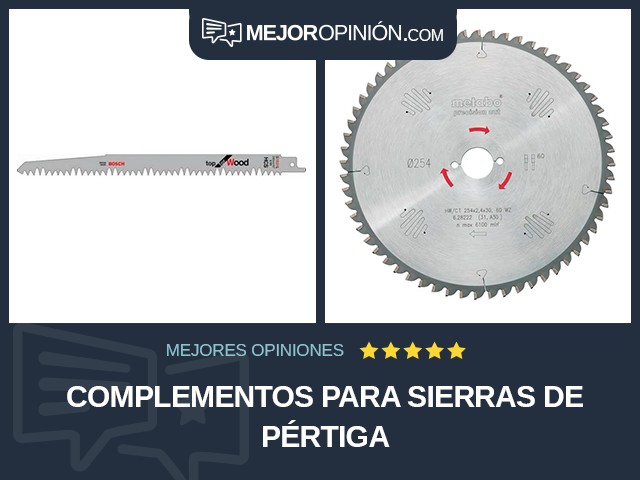 Complementos para sierras de pértiga