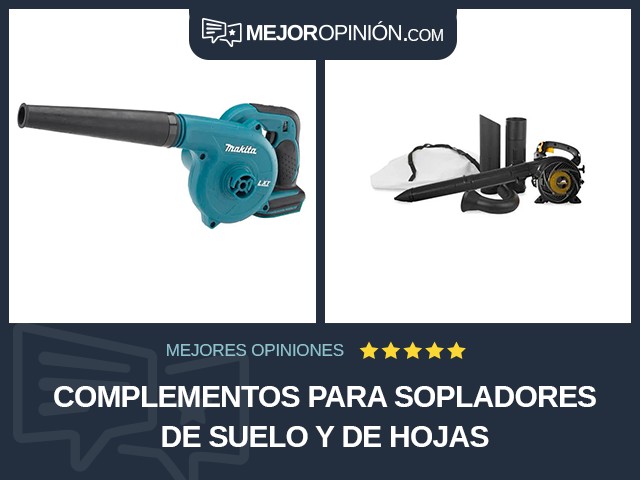 Complementos para sopladores de suelo y de hojas