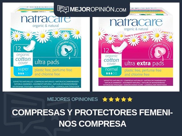 Compresas y protectores femeninos Compresa